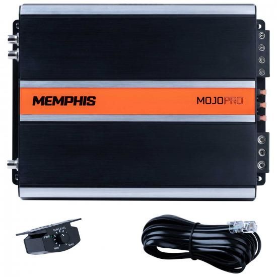 メンフィスオーディオ MJP1000.1 モノブロックサブウーファーアンプ - 1000ワット RMS x 1（1オーム時）