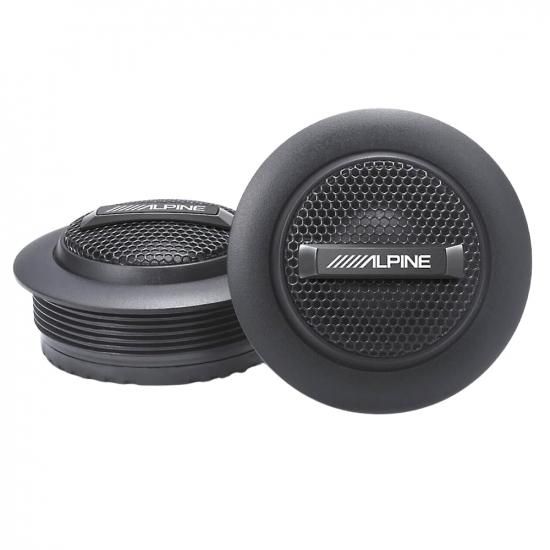 Alpine S-S10TW Sシリーズ 1インチ シルクドーム ツイーターセット