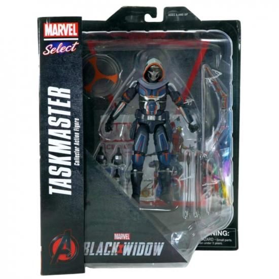ダイアモンドセレクト ブラック・ウィドウ 映画版 マーベルセレクト アクションフィギュア タスクマスター/DIAMOND SELECT BLACK WIDOW MARVEL SELECT 2021
