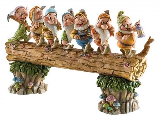 ディズニー トラディション Enesco Disney Traditions Seven Dwarfs 置物 フィギュア ７人のこびと