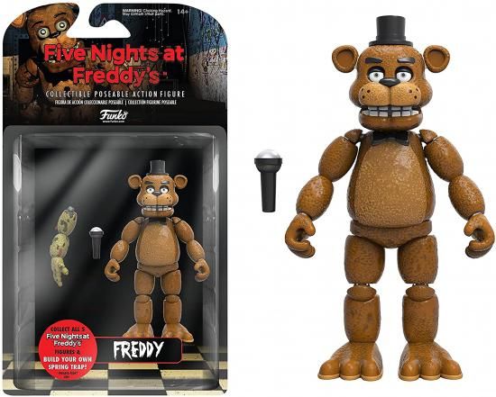 ファイブ・ナイツ・アット・フレディーズ ファンコ 5インチ アクションフィギュア スプリングトラップシリーズ フレディ / FIVE NIGHTS AT FREDDY'S 2020 FU