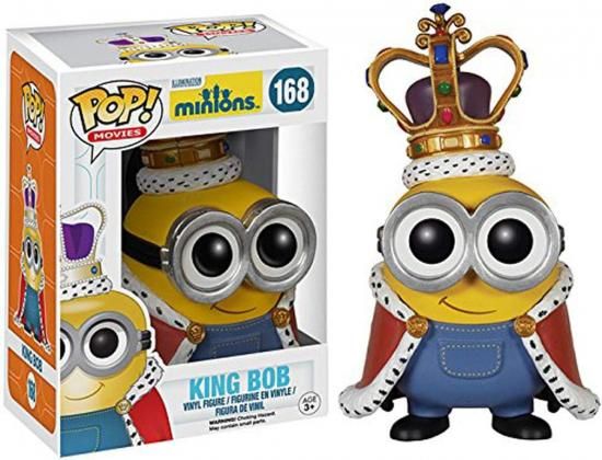 Funko POP Movies Minions Figure Minion King Bob ポップ ミニオンズ 王様 ボブ フィギュア