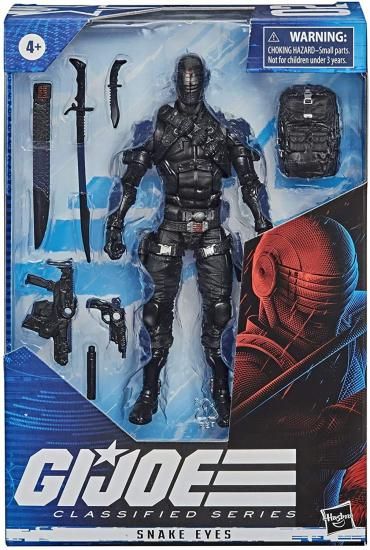 ハズブロ G.I.ジョー クラシファイドシリーズ 6インチ アクションフィギュア スネークアイズ/Hasbro 2020 GI JOE CLASSIFIED SERIES 6inch Action Figure SN