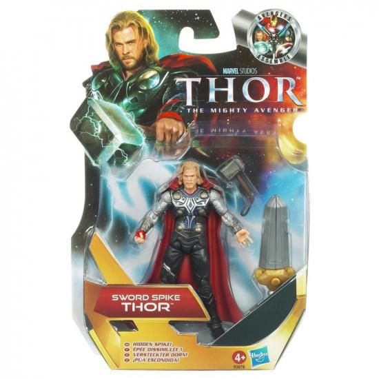 Hasbro マイティ・ソー 3.75インチ ベーシックフィギュア シリーズ1 No.02 ソードスパイク ソー/THOR THE MIGHTY AVENGER Series 1 SWORD SPIKE THOR