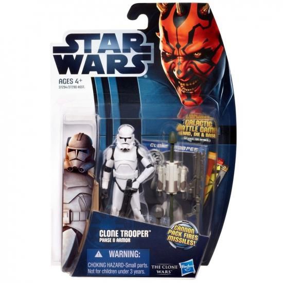 Hasbro スター・ウォーズ 2012 クローン・ウォーズ ベーシックフィギュア クローン・トルーパー フェーズIIアーマー/Star Wars 2012 The Clone Wars Action|ワールドセレクトショップ