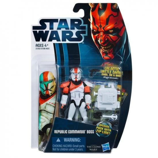 Hasbro スター・ウォーズ 2012 クローン・ウォーズ ベーシックフィギュア リパブリックコマンドー・ボス/Star Wars 2012 The Clone Wars Action Figure CW11