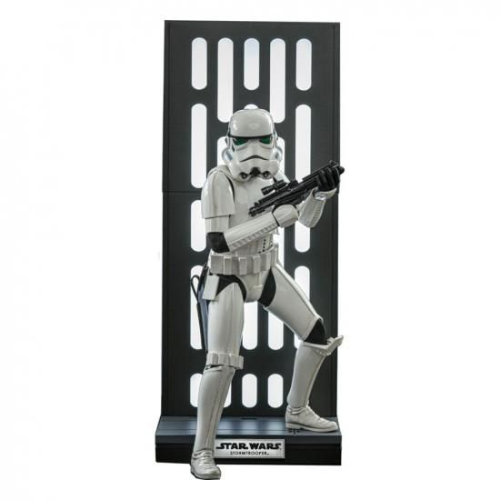 Hot Toys スター・ウォーズ クラシック ストームトルーパー デス・スター環境 1/6スケール 12インチ コレクターフィギュア。