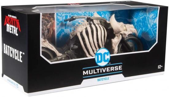 マクファーレントイズ DCコミックス マルチバース 7インチ アクションフィギュア デラックス ビークル 『ダークナイツ：デス・メタル』 バットサイクル / Mc