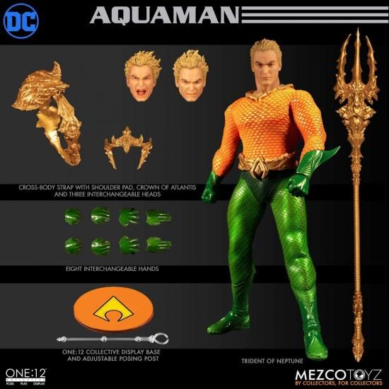 Mezco Toyz DCコミックスワン 12コレクティブアクアマン アクションフィギュア