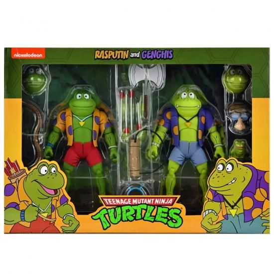 ティーンエイジ・ミュータント・ニンジャ・タートルズ オリジナルシリーズ ネカ ターゲット限定 アクションフィギュア 2パック ラスプーチン & ジンギスカン