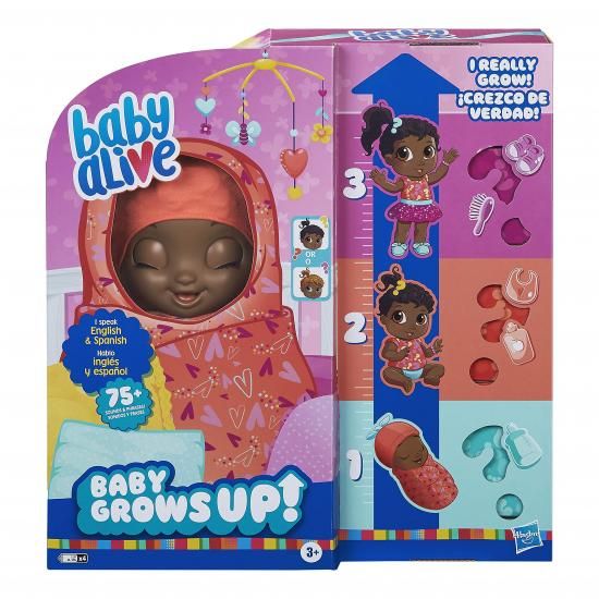 Baby alive ベビーアライブ 赤ちゃん 人形 ベビー グロウズ アップ (スイート) - スウィートブロッサムまたはラブリーロージー、成長して話すベビードール、