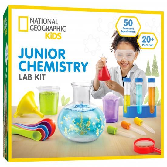 National Geographic ナショナルジオグラフィック キッズ 御坊っちゃん 舎密学仕掛ける - 4～6歳のお子さん向けの50類概念の科学の科目試験と20類概念以上の試験物の具が揃った、幼 その他-知育玩具・学習玩具