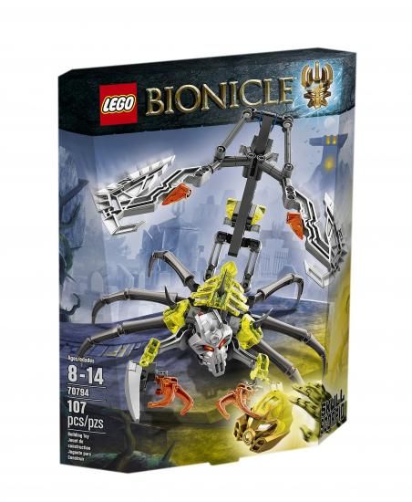 LEGO レゴ 70794 Bionicle Skull Scorpio Building Kit 6100274