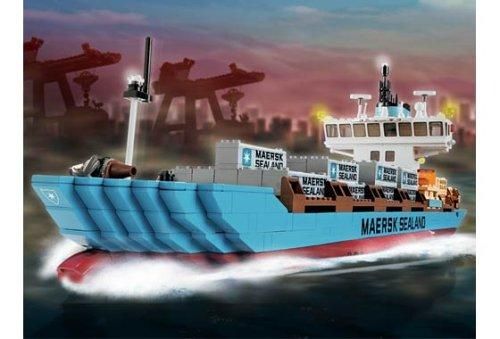 LEGO レゴ 2005 Maersk Sealand Ship 10152 立ちはだかる 手あそび