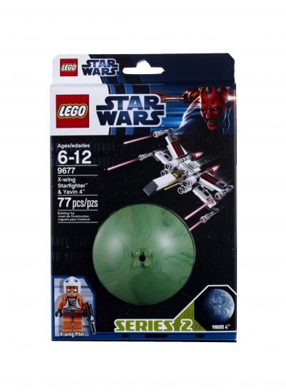 LEGO レゴ 9677 Star Wars Xwing Starfighter and Yavin 4 by Toy