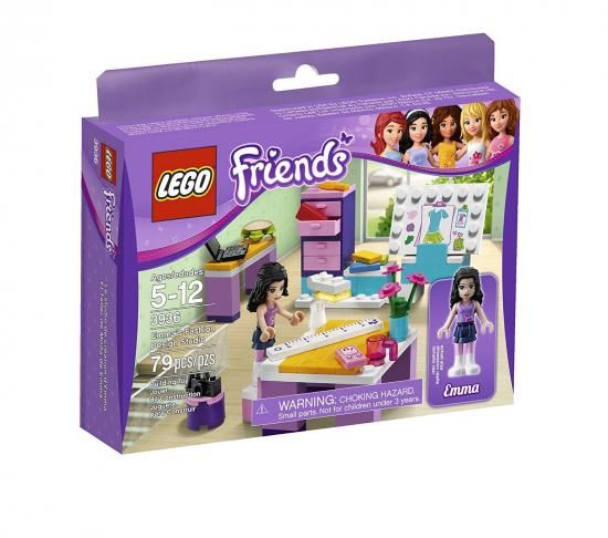 LEGO レゴ 3936 Friends Emma\u0027s Design Studio 遊び道具