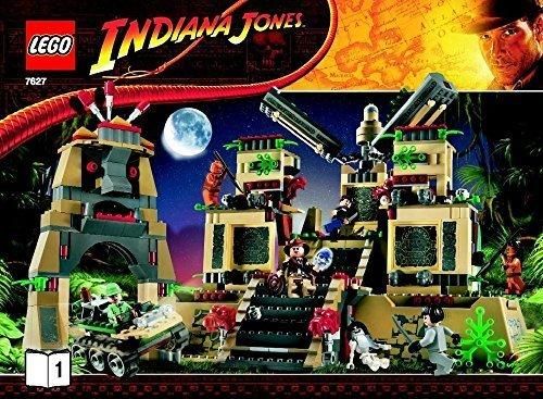 LEGO レゴ 7627 INSTRUCTION MANUALS for Indiana Jones Set # TEMPLE OF THE CRYSTAL SKULL by Instruct