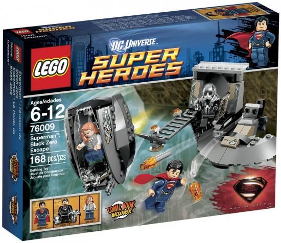LEGO レゴ 76009 Superheroes Superman Black Zero Escape