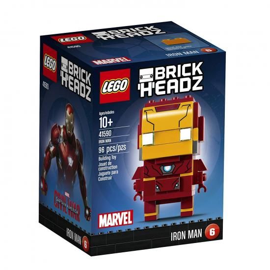 LEGO レゴ 41590 BrickHeadz Iron Man Building Kit