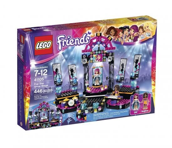 LEGO レゴ 41105 Friends フレンズ Pop Star Show Stage Building Kit
