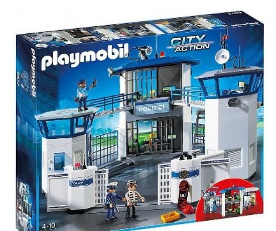 Playmobil プレイモービル 6872 Polizei Kommandozentrale mit Gef?ngnis｜ワールドセレクトショップ