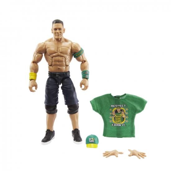 Mattel マテル WWE ジョン・シナ エリートコレクション アクションフィギュア 6インチ 可動式 コレクターズギフト 8歳以上 WWEファン向け|ワールドセレクトショップ