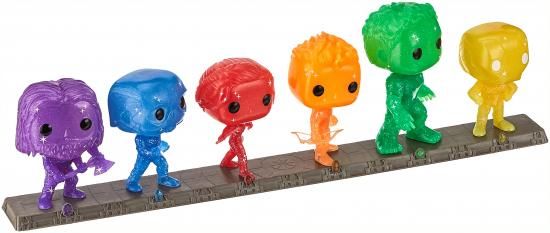 Funko POP! アーティストシリーズ: マーベル インフィニティ サーガ - アベンジャーズ ベース付き (6個パック) Amazon限定 マルチカラー (57619)｜ワールドセレクトショップ