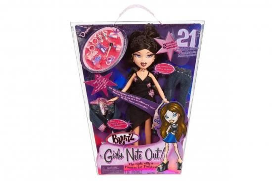 Bratz ブラッツ ガールズ ナイトアウト 21歳バースデーエディション ファッションドール ダナ 10 x 2.5 x 11.5インチ マルチカラー|ワールドセレクトショップ