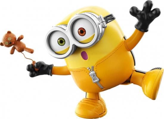ミニオンのおもちゃ グルーの台頭 ブラックベルトボブ 約8インチ キャラクターおもちゃ ランダムアニメーションカンフーアクション＆サウンド付き 4歳以上の