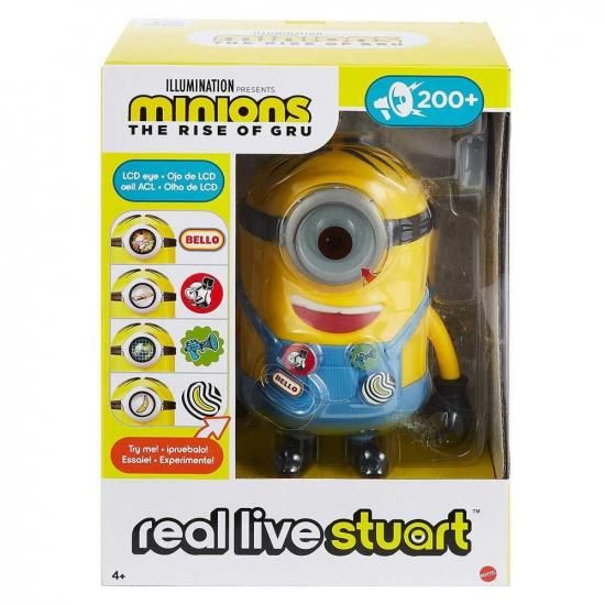 Mattel マテル ミニオンズ グルーの台頭 リアルライブ スチュアート 7インチ