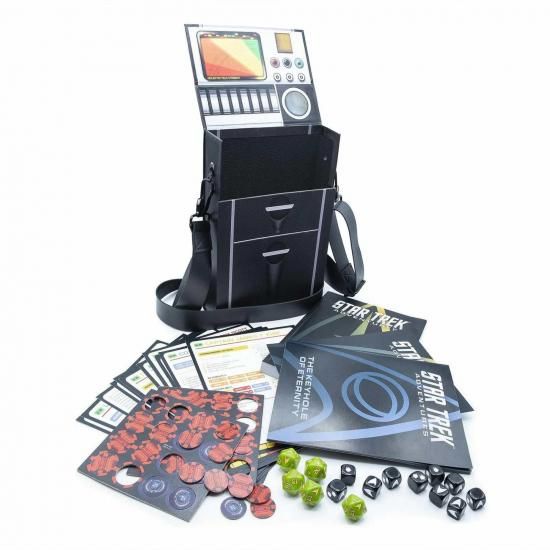 Star Trek スタートレック アドベンチャーズ：トライコーダー コレクターズボックスセット - RPGルールブック、ダイス、トークンなど、テーブルトップロール