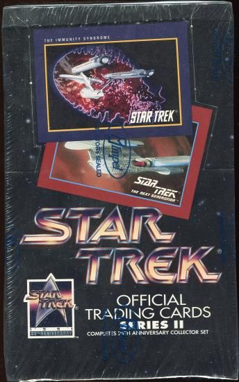 Star Trek スタートレック 公式トレーディングカード シリーズ II 1991 未開封セット
