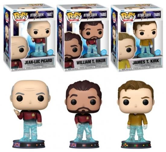 Funko ファンコ Star Trek スタートレック トランスポーター コンプリートセット (3) Pop! Plus