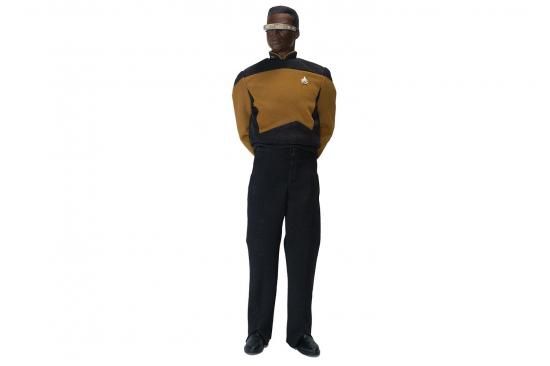 新Star Trek スタートレック ジョーディ・ラフォージ少佐 エッセンシャルバージョン 1/6 ハイパーリアルアクションフィギュア