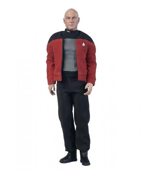 新Star Trek スタートレック ジャン＝リュック・ピカード艦長 キャプテンジャケットバージョン 1/6 ハイパーリアルアクションフィギュア