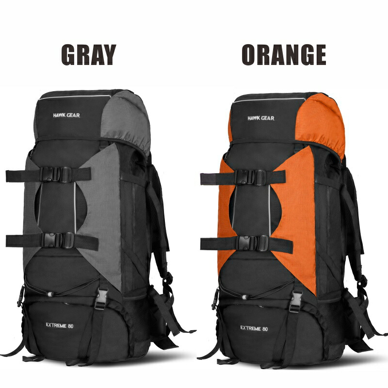 楽天市場 Hawk Gear ホークギア バックパック 80l 大容量 防水 アウトドア 防災 災害 登山 旅行 ワールドスポーツオンライン