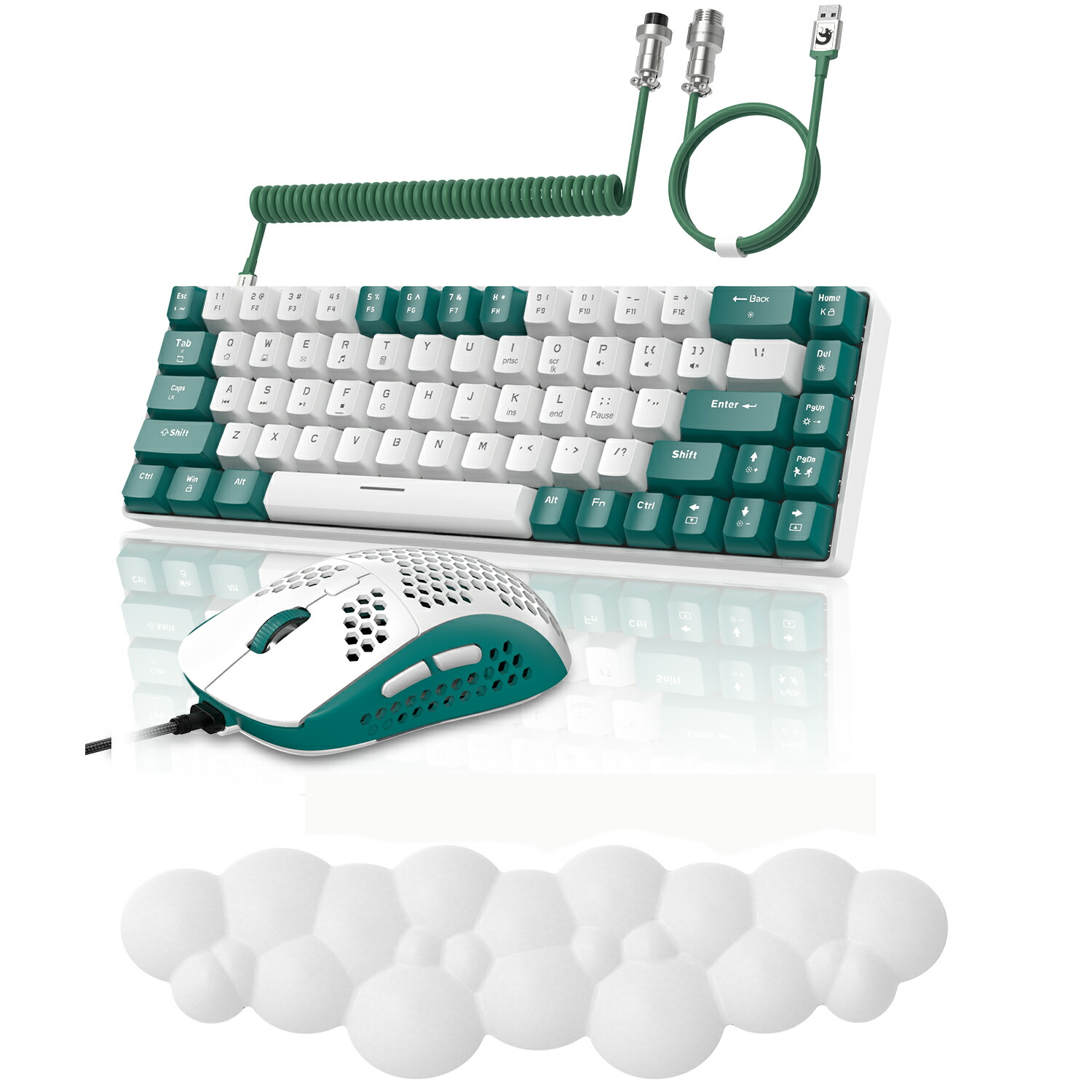 楽天市場】【送料無料】ZIYOU LANG T8 60%メカニカル式キーボード+