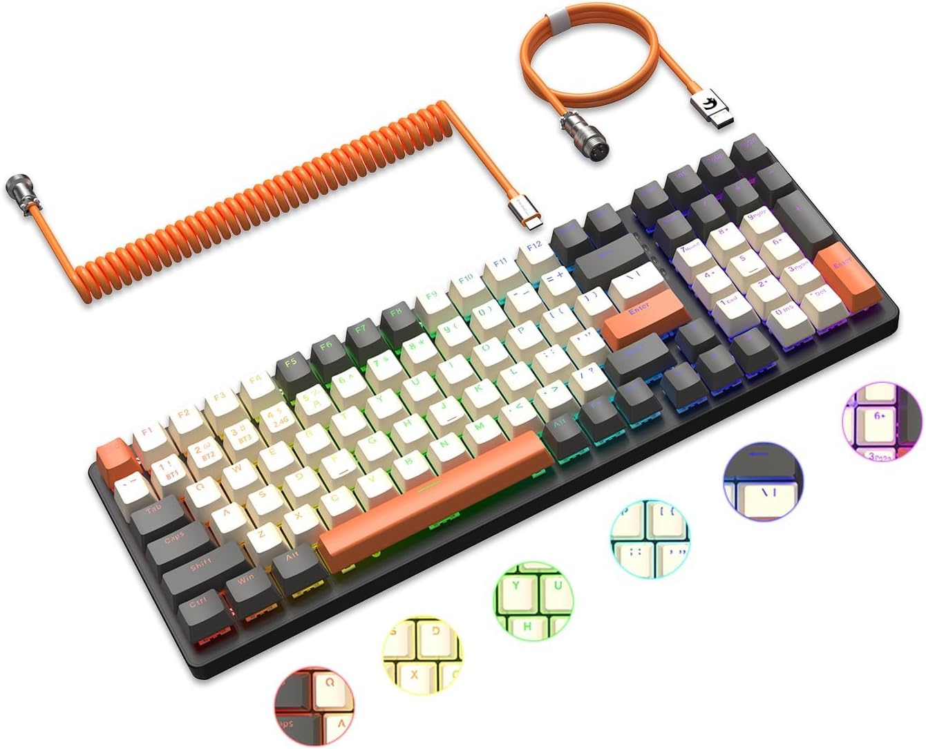 楽天市場】【送料無料】ZiYouLang K6 Pro ワイヤレスキーボード