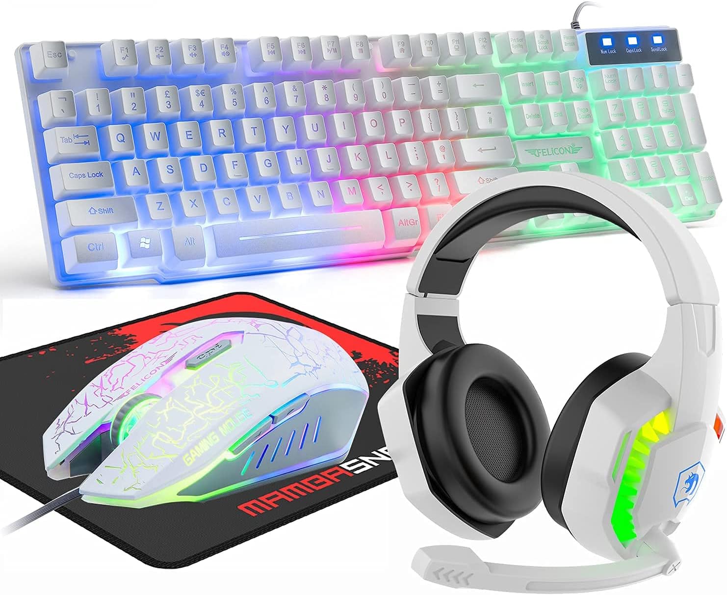 【新品・未使用】 DELUX 4IN1 GAMING SET II DELUX 4IN1 GAMING SET II / DX4IN1GAMINGSET-2 日本語配列