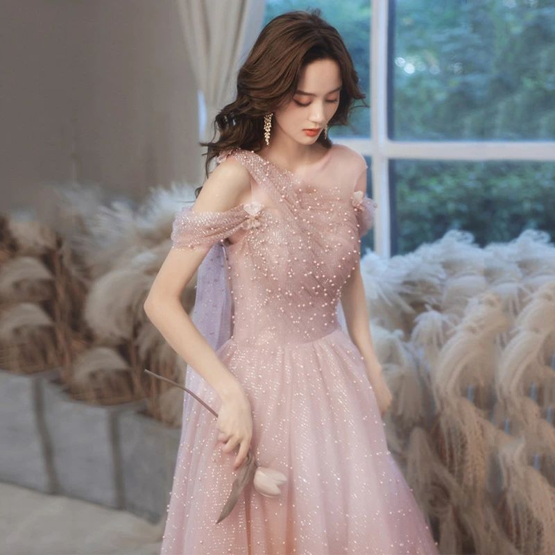 XXXL XXL XL L M S お姫様 姫系 ドレス チュール パーティードレス シャンパン色 演奏会ドレス 発表会ドレス Aライン ロング