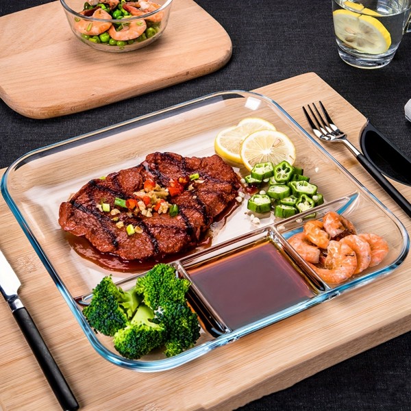 楽天市場】【無料送料】1個 耐熱ガラス製餃子プレートとソース皿