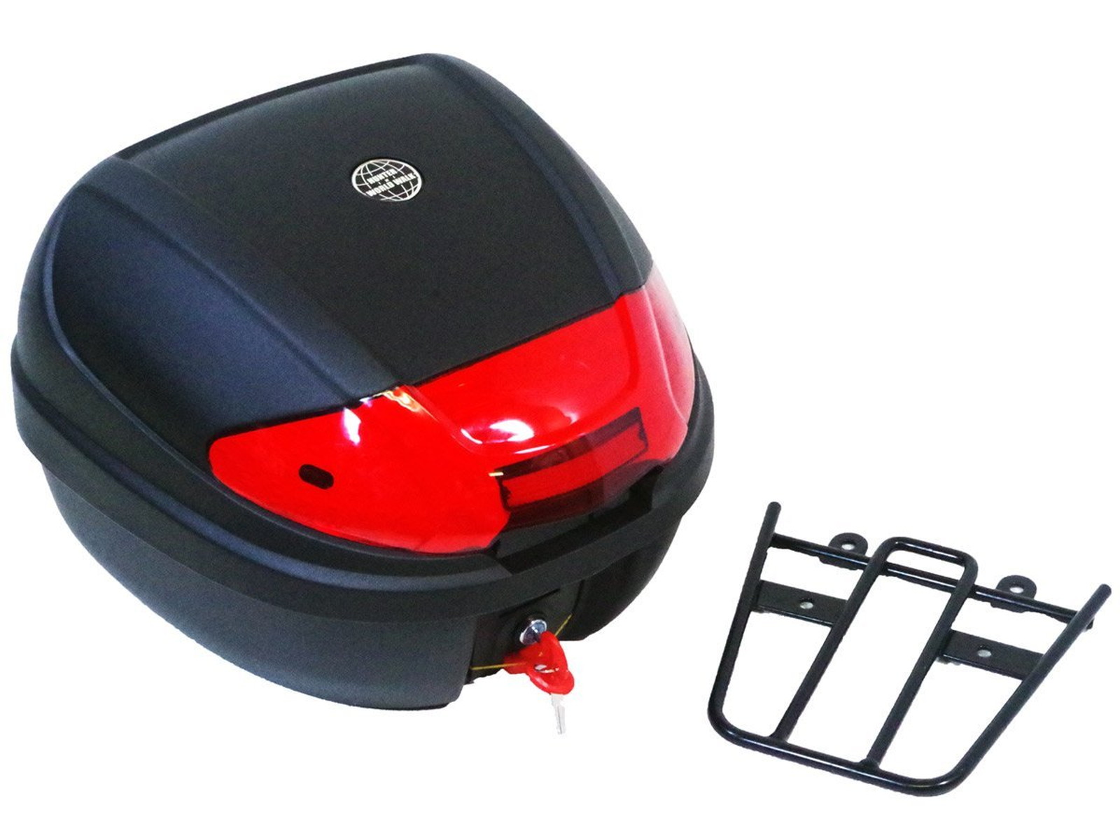 1年保証付 ツーリングネット付各年式PCX125 PCX150用リアキャリア &リアボックスセット30L