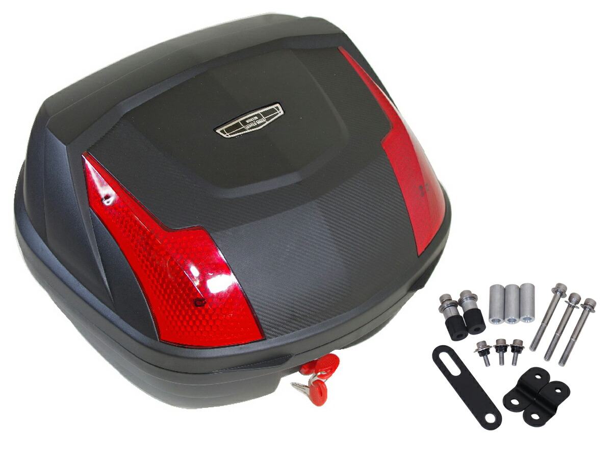 1年保証付 ツーリングネット付FJR1300A/FJR1300AS用リアキャリア 32リッターリアボックスセット wca-35-hwb32トップケース バイクボックス インナー付き ブラック ツーリング 通勤 バイク