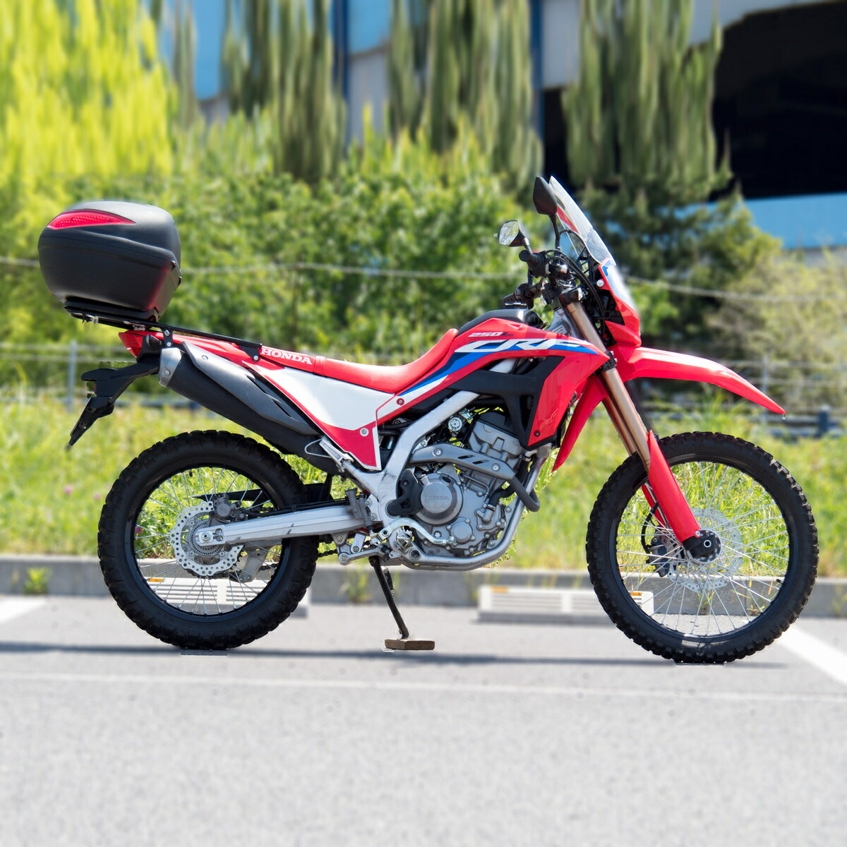 送料無料 ホンダ Crf250l Ls専用 陰球歴 43l リア升席 ひとまとまり Wca 54 Hwb43 真っ先入れもの モーターバイクボックス アンダーウエア運 荷台 ブラック ツーリング 通勤 カスタムセクション バイク 搭載 飾付けパーツ カスタムパーツ World Walk 世界ウォーク あす