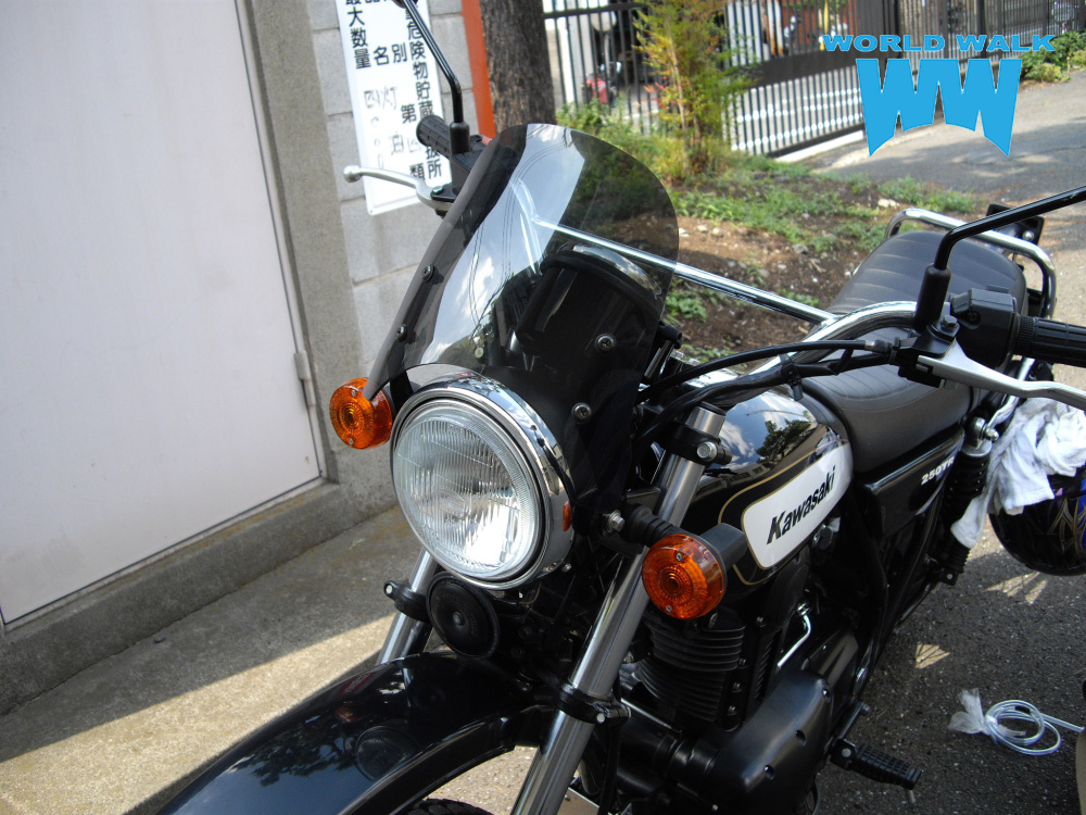 楽天市場 250tr 汎用 ウインドスクリーン ミニカウル 風防 バイク用 クリア スモーク バイクパーツのワールドウォーク