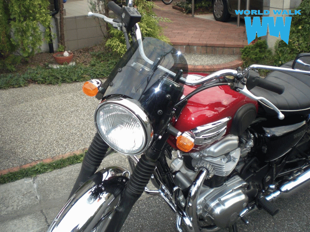 楽天市場 W400 汎用 ウインドスクリーン ミニカウル 風防 バイク用 クリア スモーク バイクパーツのワールドウォーク