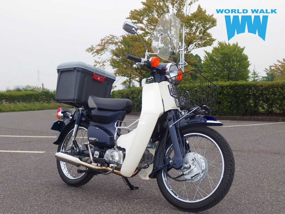 楽天市場 送料無料 ホンダ スーパーカブ 90 すごいウインドスクリーン Ws 11カブ Supercub 原付 汎用 風防 クリア 耐衝撃 ウインドシールド シールドスクリーン ウインドプロテクター バイク 外装パーツ カスタムパーツ World Walk ワールドウォーク バイクパーツの