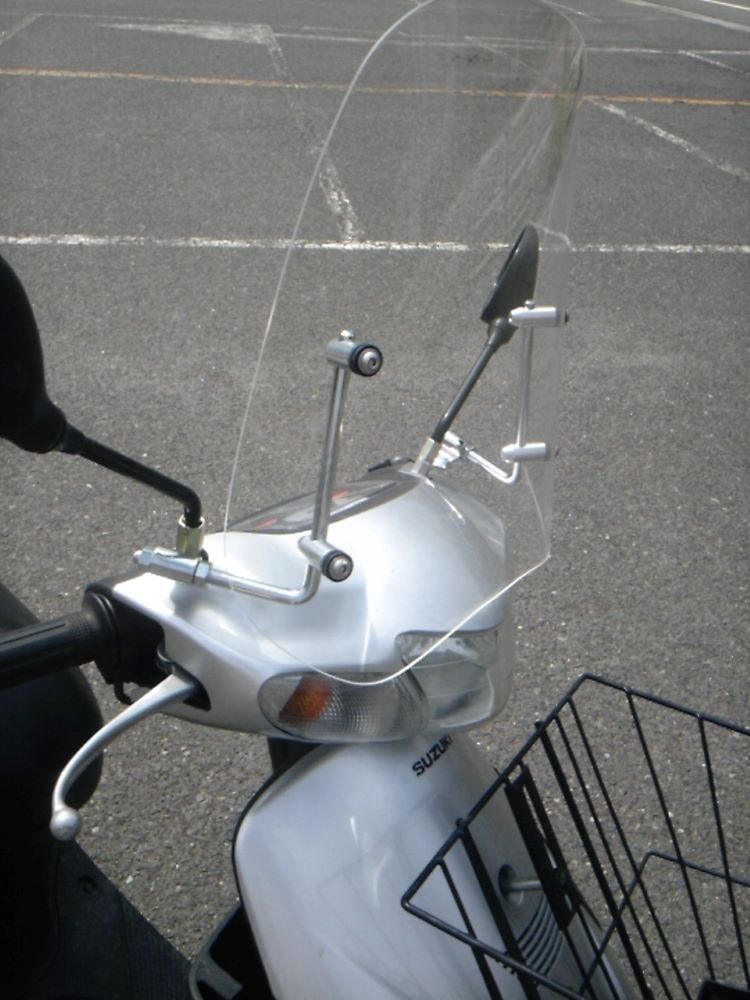 旭風防 　WS-50 取り付け金具セット　レッツ4 スズキ 旭風防 WS-50 取り付け金具セット レッツ4 スズキ Amazon | 旭