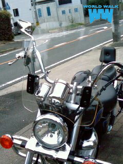 1年保証付 メンテナンスクロス付!GN125HS 汎用大型スクリーン バイザー シールド 風防 防寒 クリア スモーク WW製 ワールドウォーク |バイクパーツのワールドウォーク