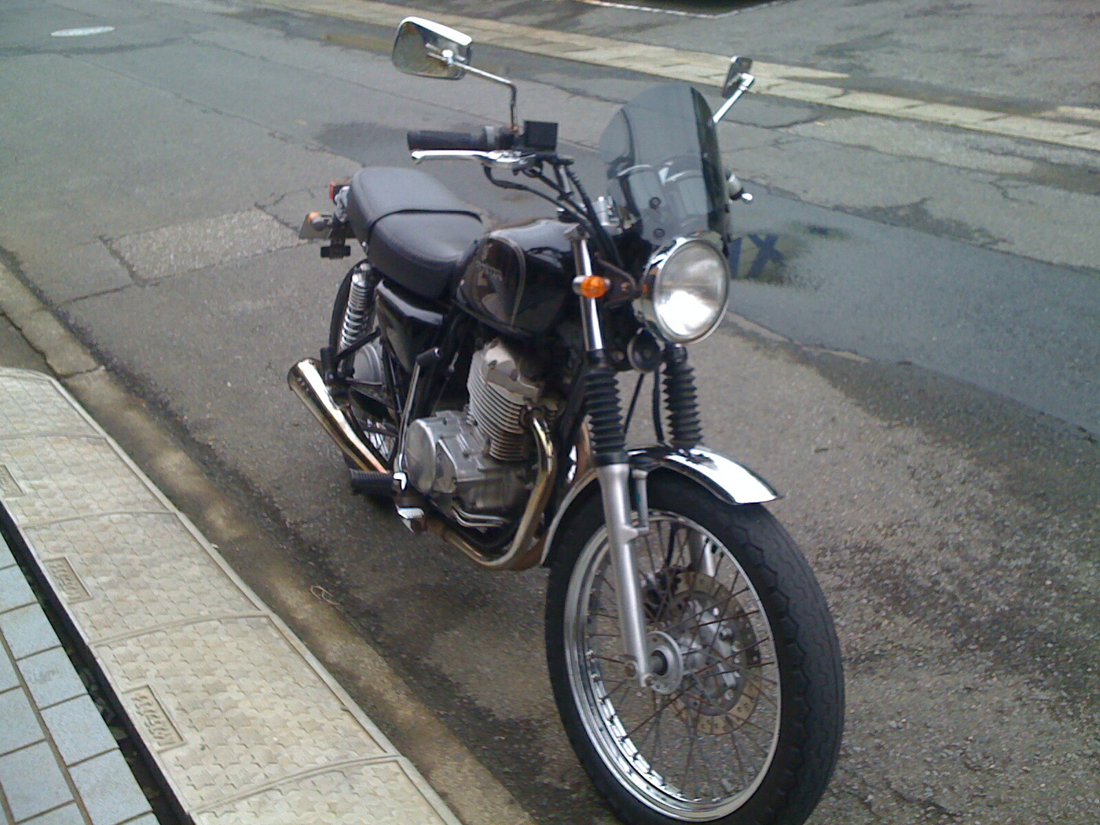 cb400ss ハンター、クロス、交換OK 楽天市場】1年保証付 メンテナンスクロス付！CB400SS 汎用ウインド